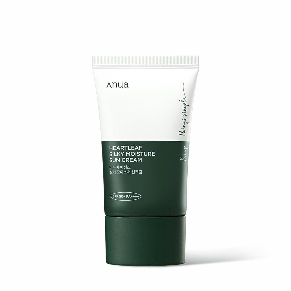 ANUA HEARLEAF SILKY MOISTURE SUNCREAM 50ml