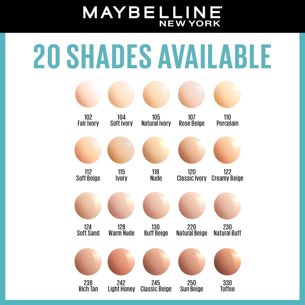 Maybelline New York Fit Me Matte + Poreless – 112 Soft Beige