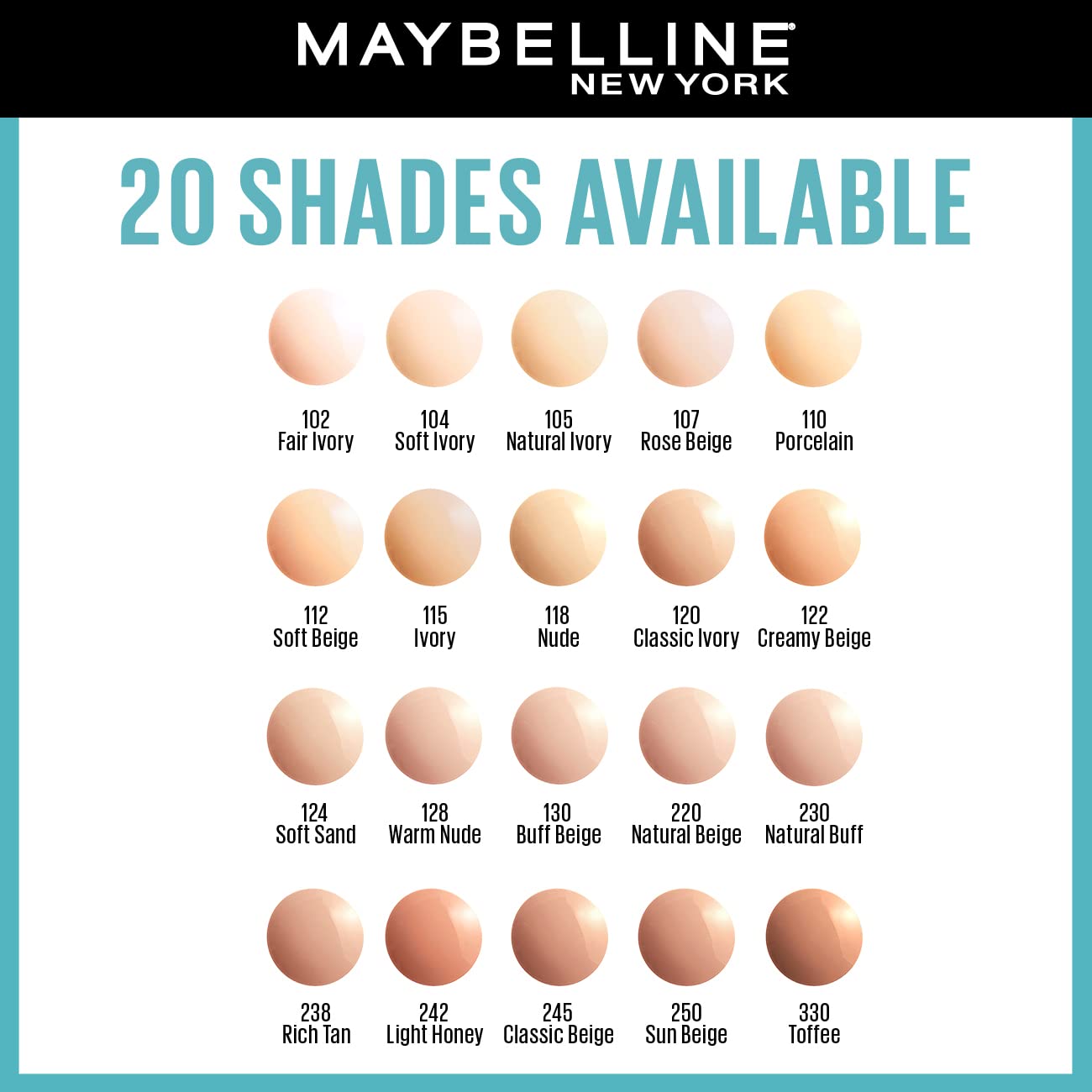 Maybelline New York Fit Me Matte + Poreless – 112 Soft Beige
