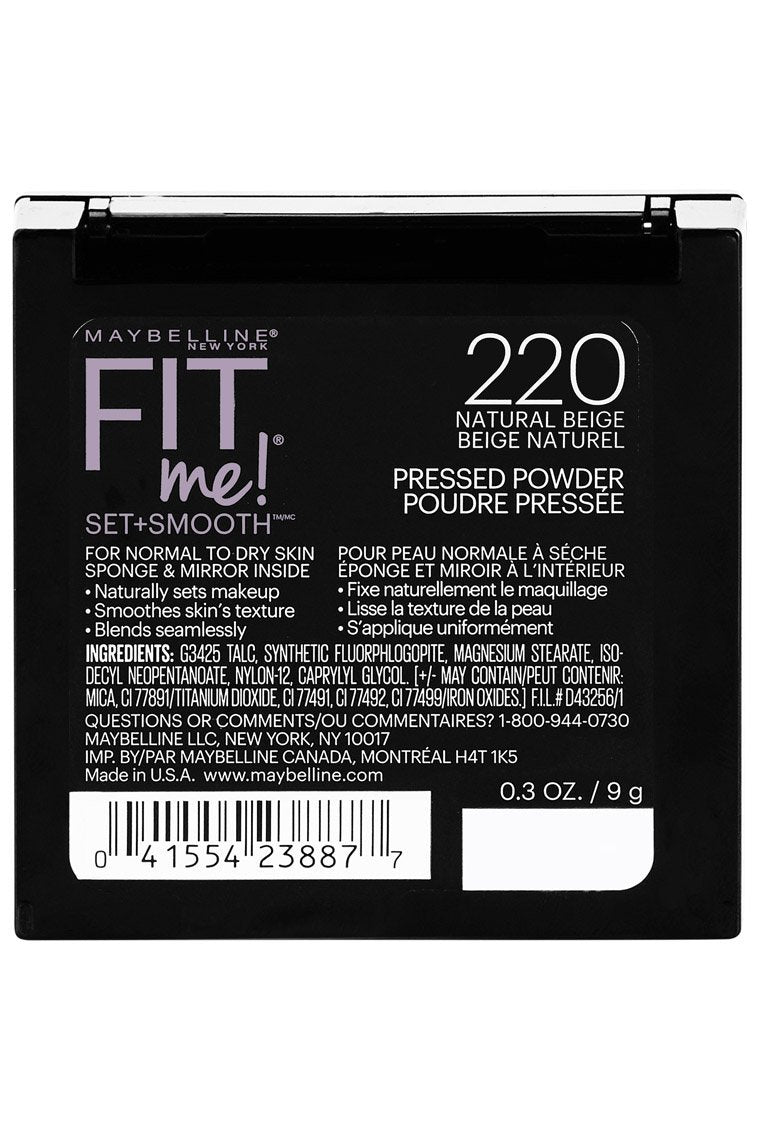 Maybelline Set+Smooth Pressed Powder 220 Natural Beige